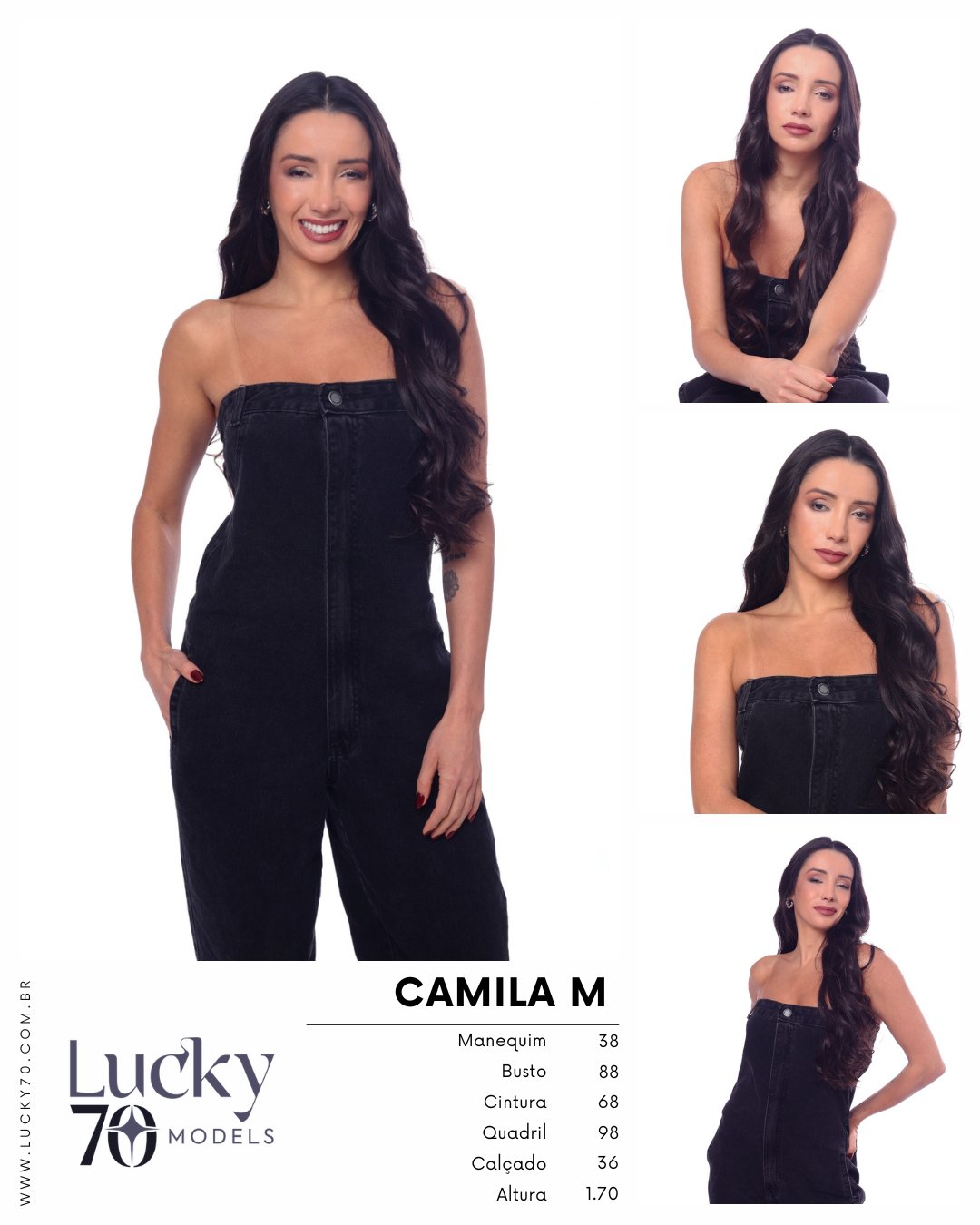 Modelo profissional CAMILA M na Lucky70