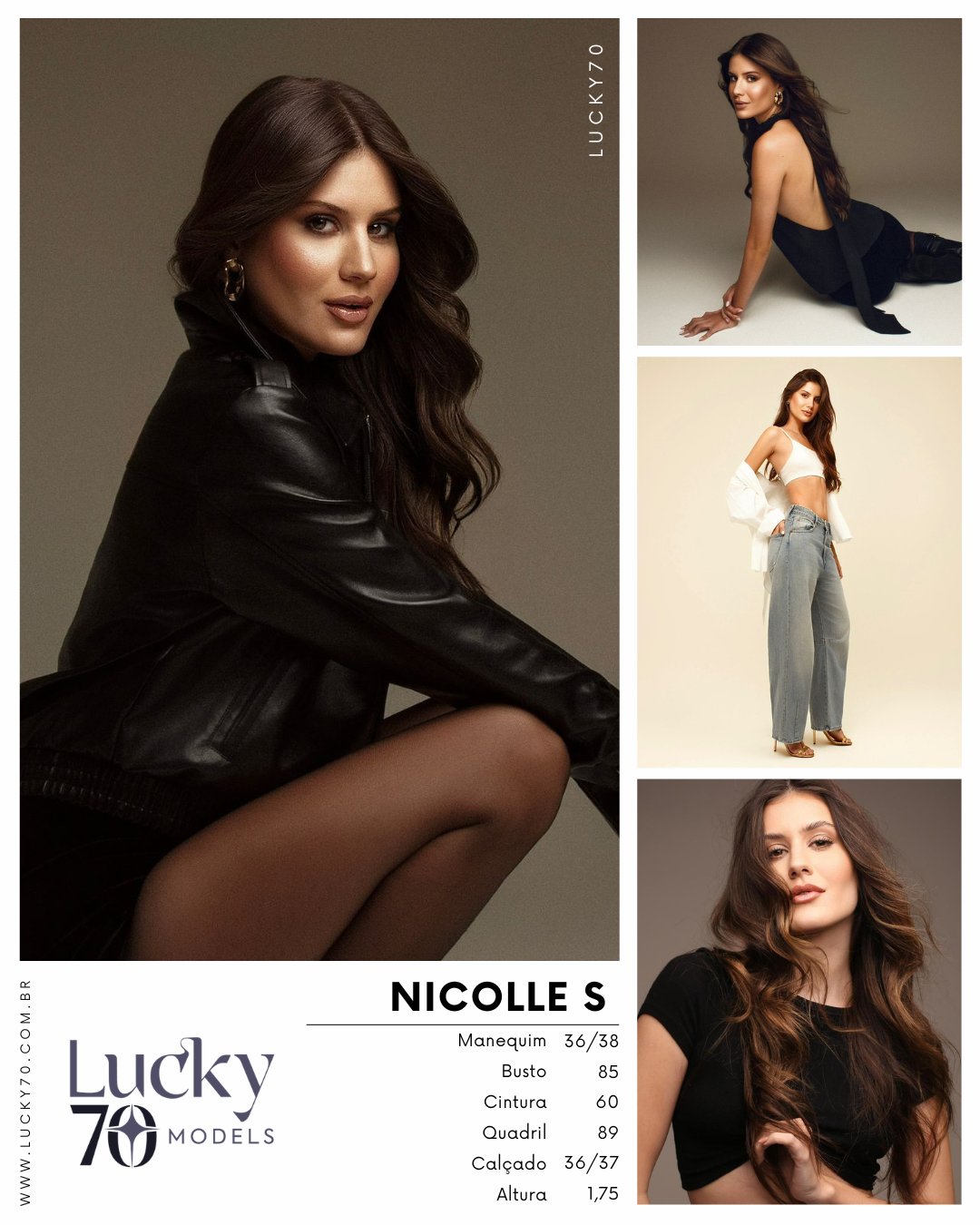 Modelo profissional NICOLLE S na Lucky70