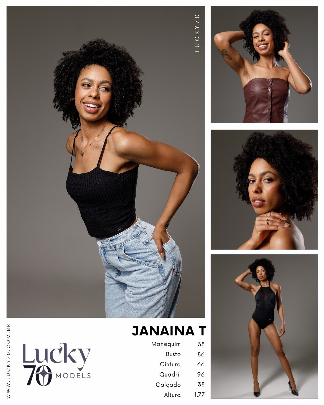 Modelo profissional JANAINA T na Lucky70