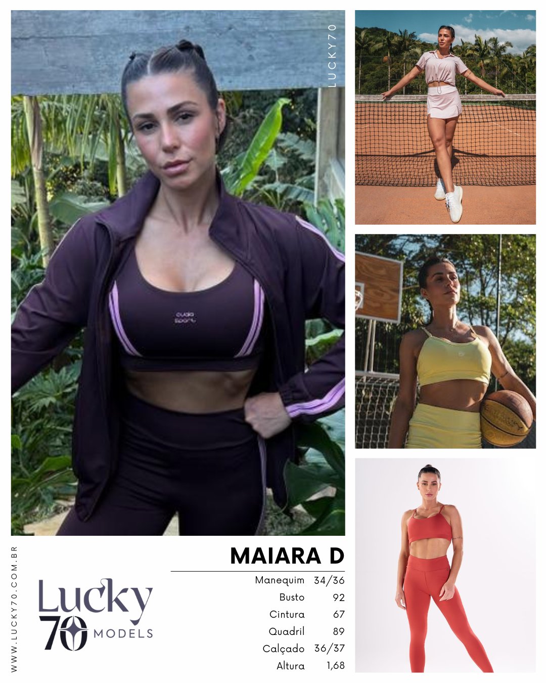 Modelo profissional MAIARA D na Lucky70