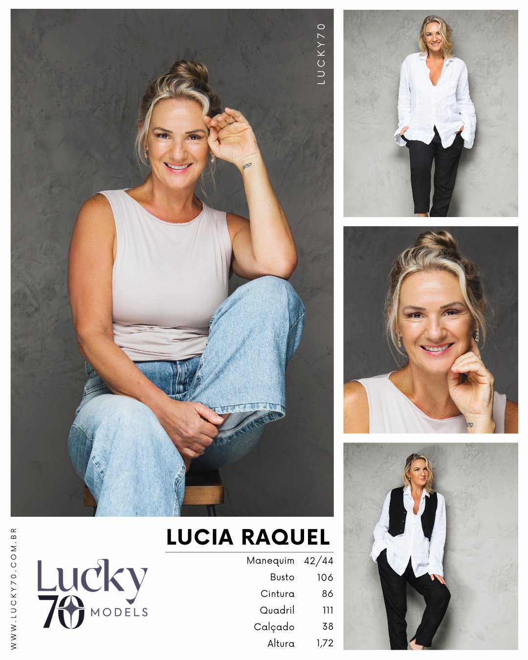 Modelo profissional LUCIA RAQUEL na Lucky70