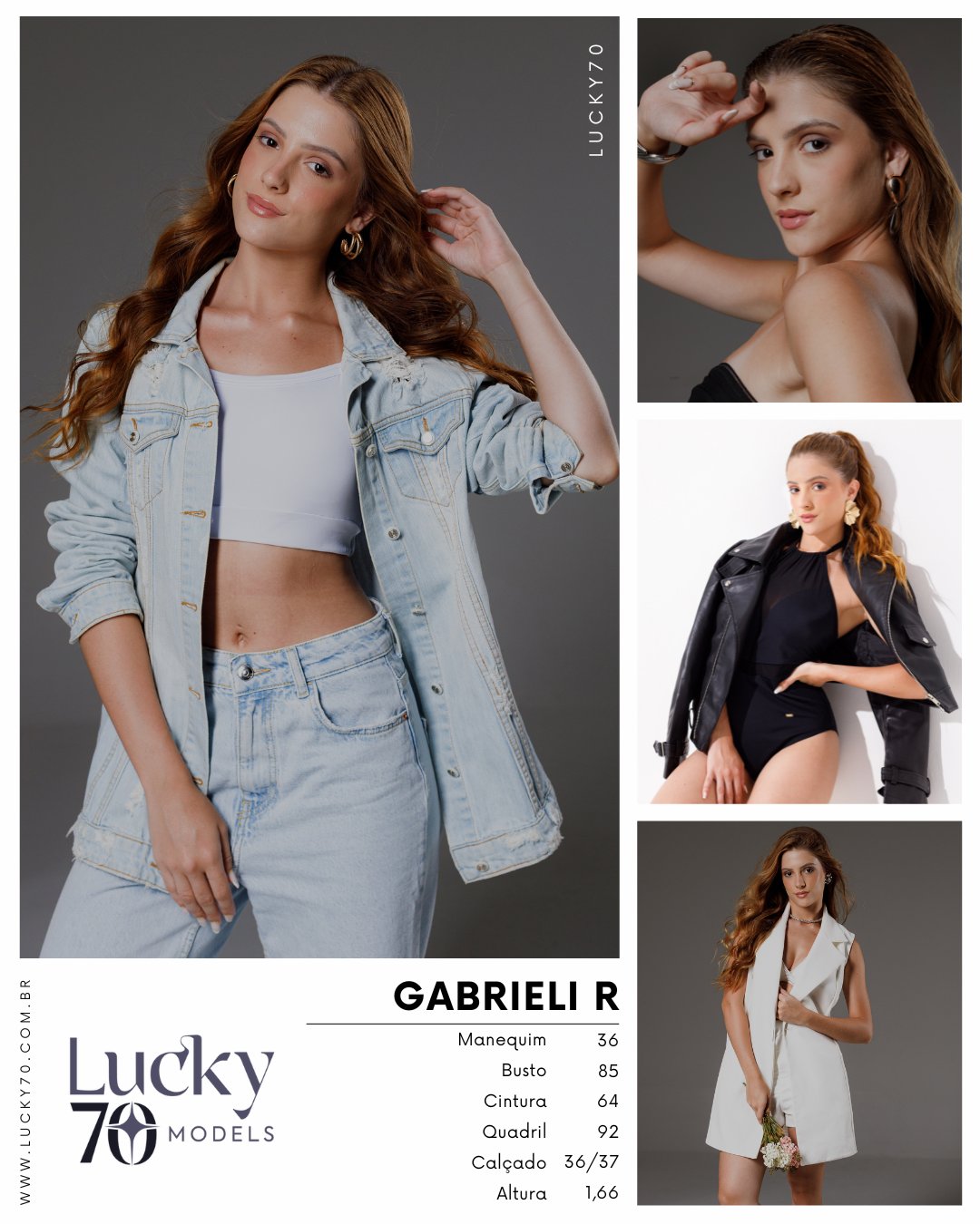 Modelo profissional GABRIELI R na Lucky70