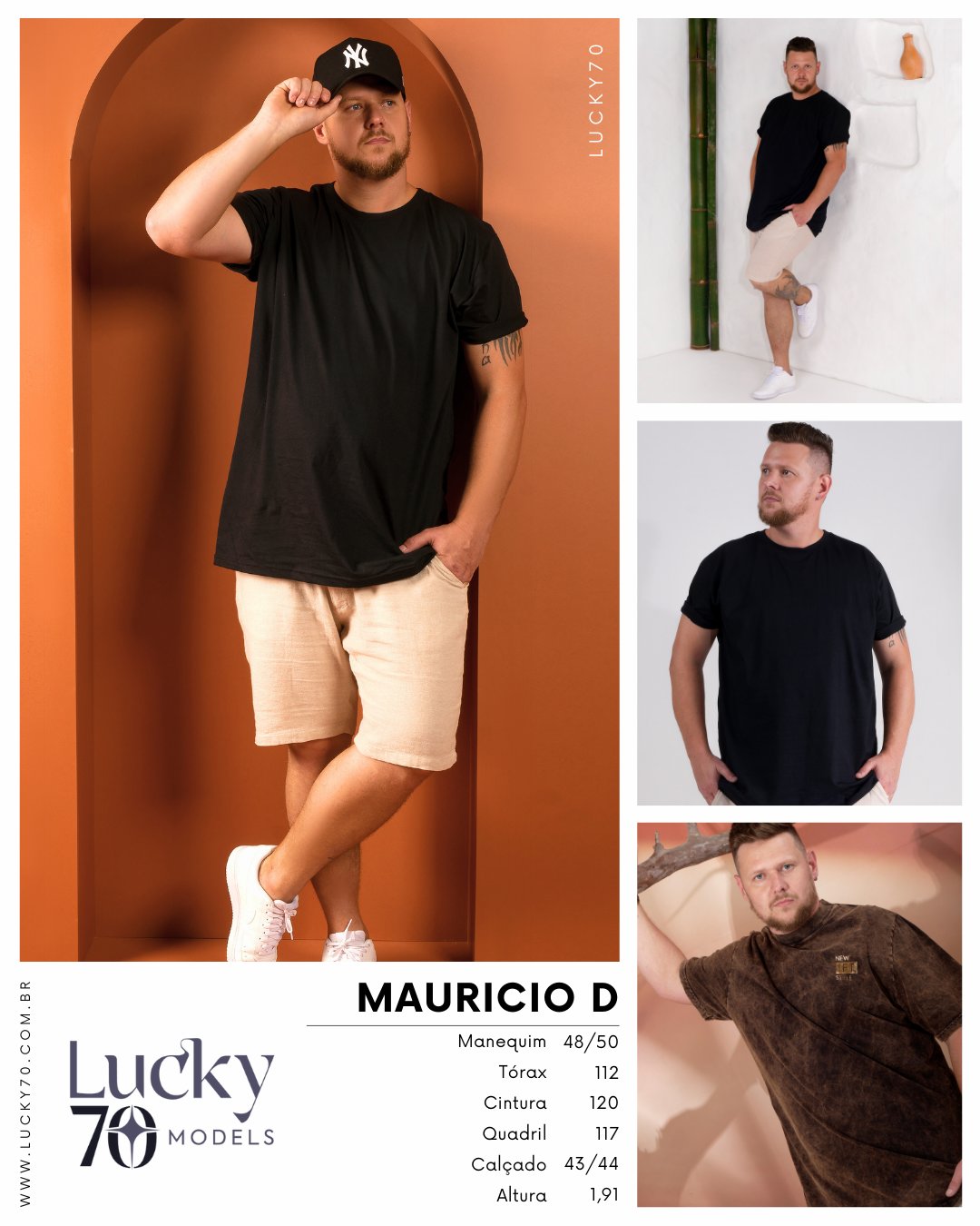 Modelo profissional MAURICIO D na Lucky70