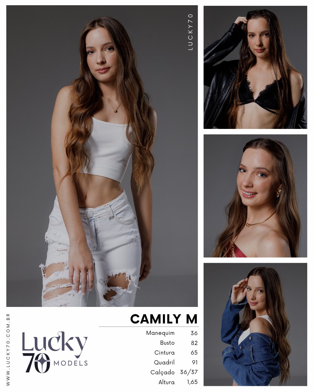 Modelo profissional CAMILY M na Lucky70