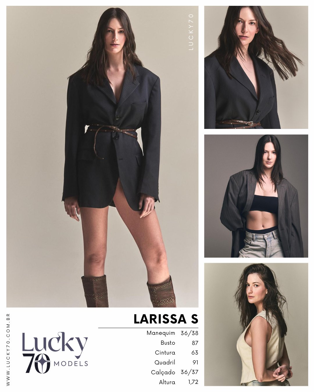 Modelo profissional LARISSA S na Lucky70