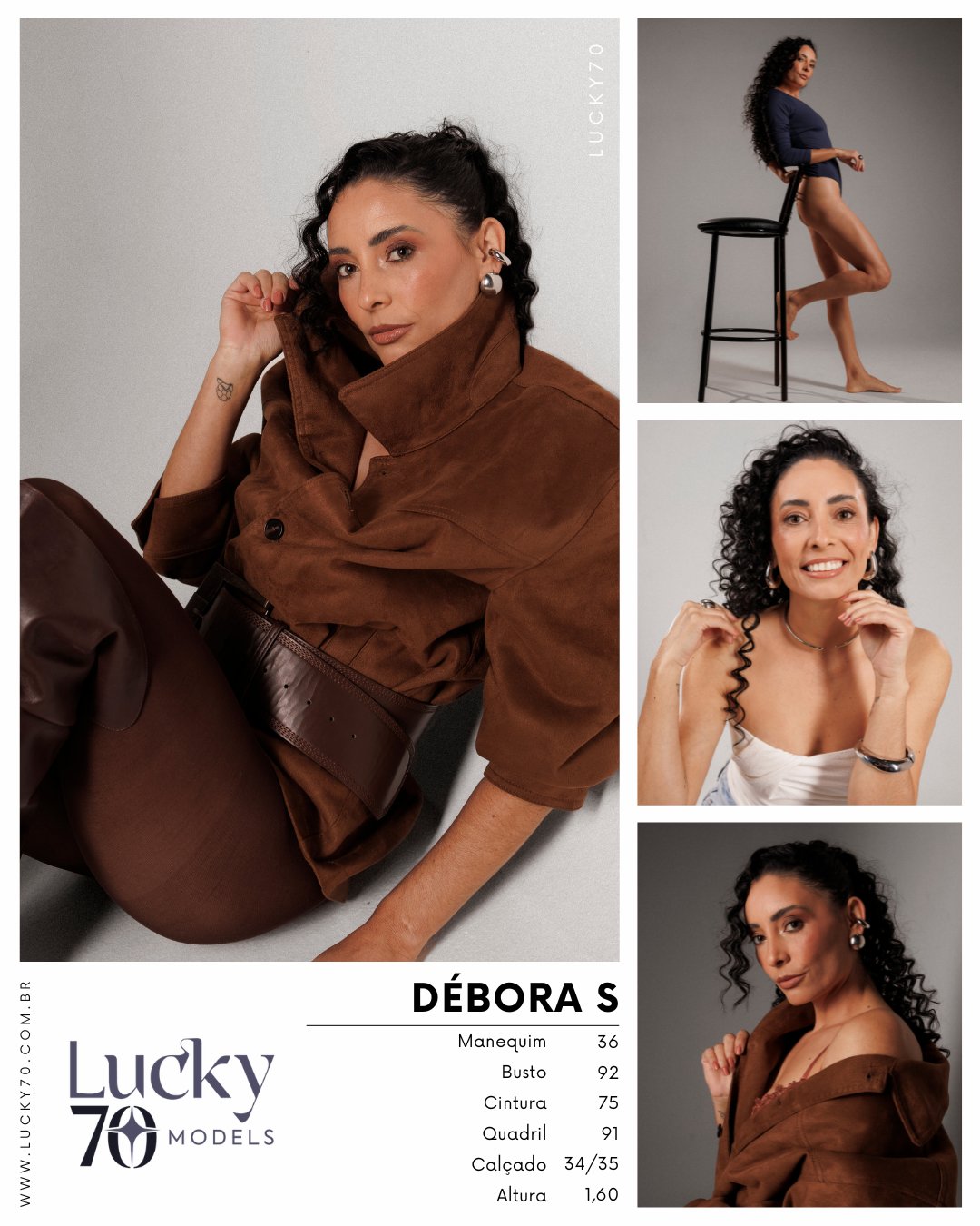 Modelo profissional DÉBORA S na Lucky70