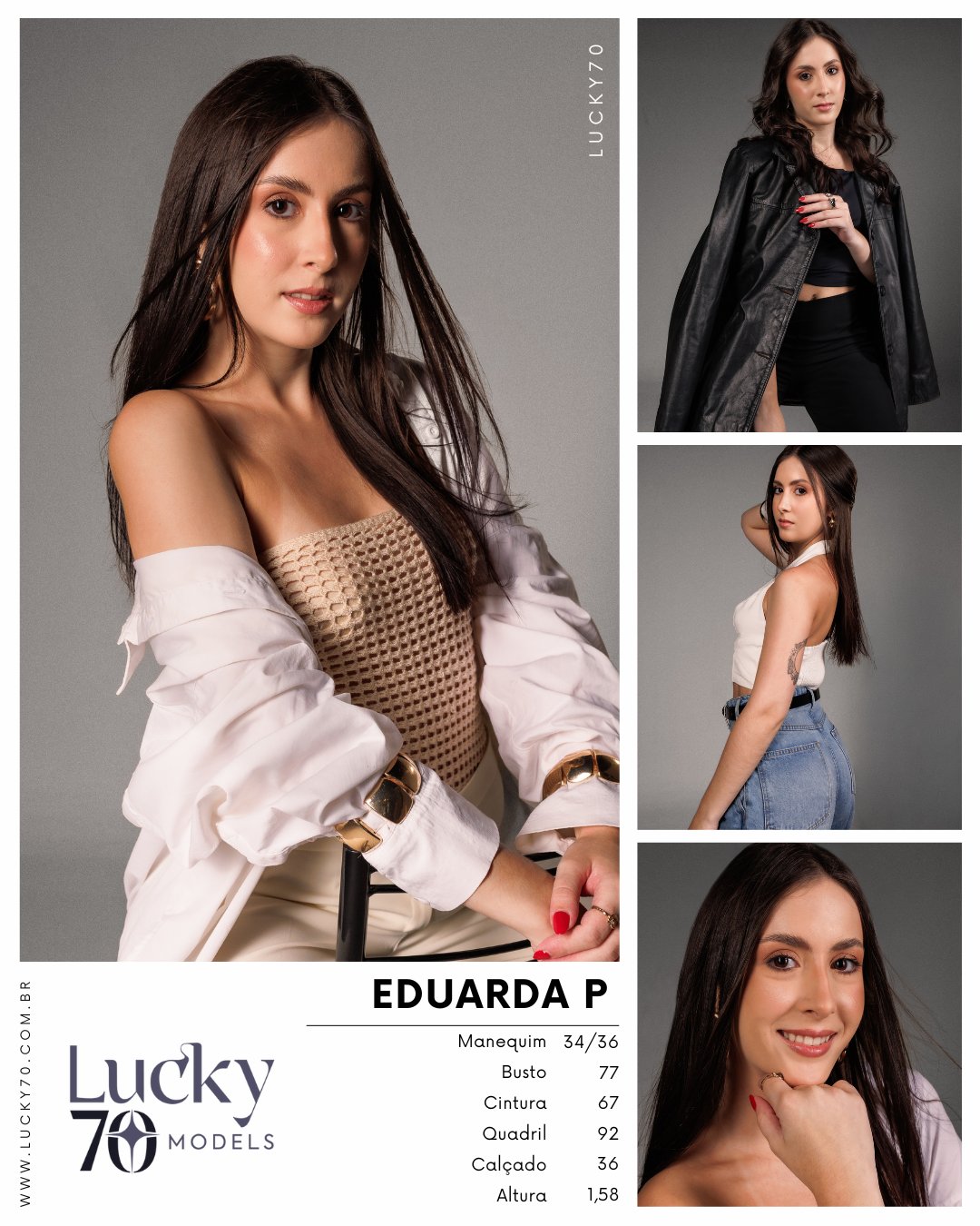 Modelo profissional EDUARDA P na Lucky70